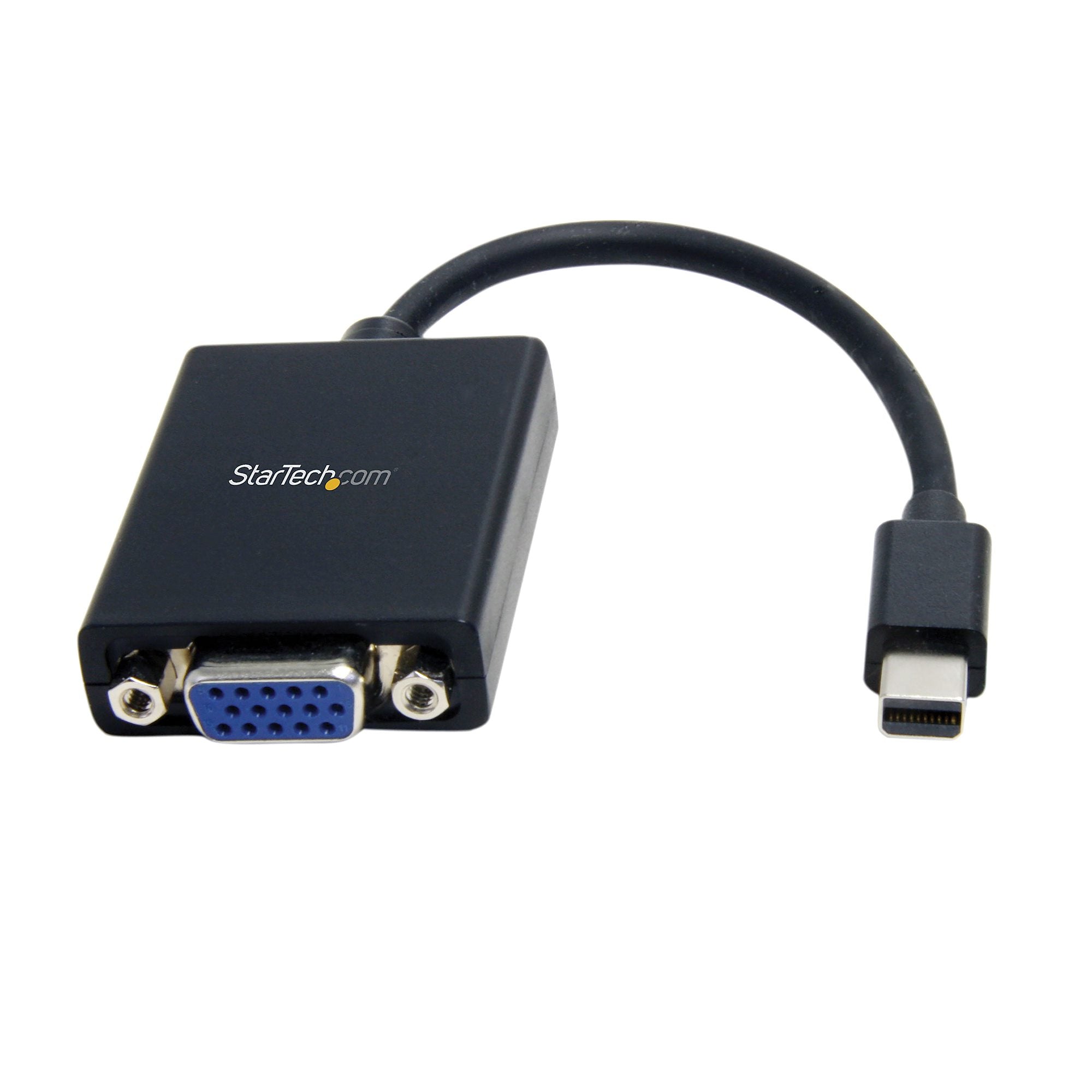 Mini DisplayPort to VGA Adapter, Active Mini DP to VGA Converter, 1080p Video, VESA Certified, mDP or Thunderbolt 1/2 Mac/PC to VGA Monitor/Display - Replaced by MDP2VGA2