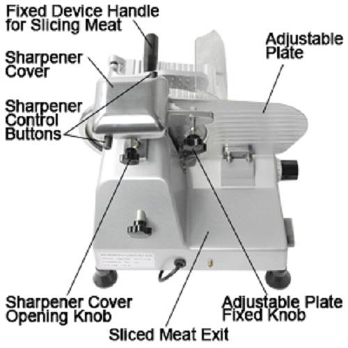 Commercial Deli Meat Slicer 12" NSF & ETL
