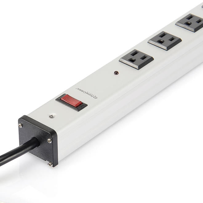 12-Outlet Surge Protector Power Strip with 5 ft Cord, 1200 Joules, 125V/15A