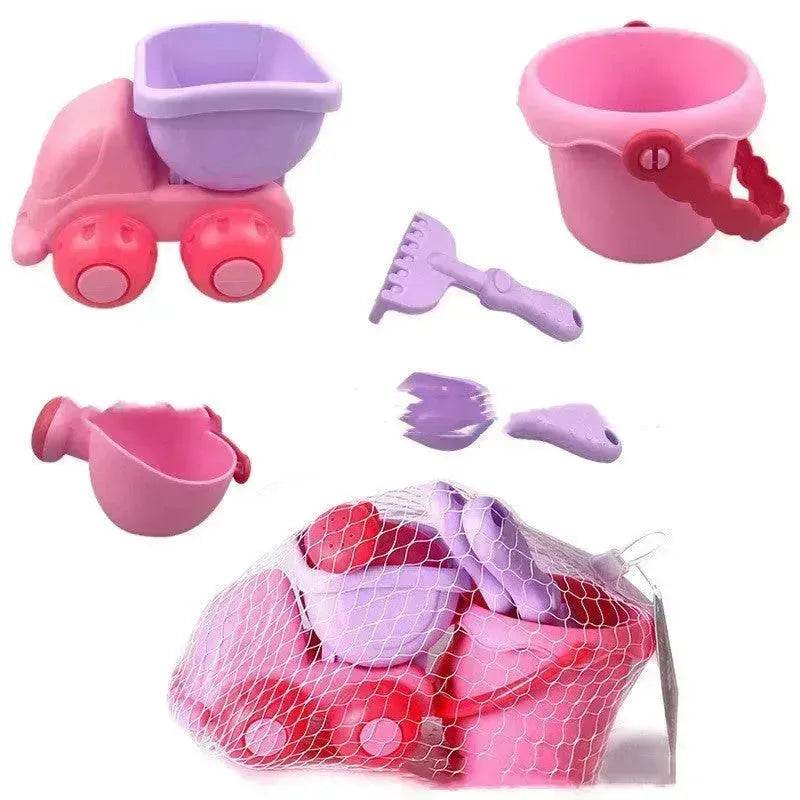 New Summer Beach Cartoon Soft Rubber Toys For Children Outdoor Playing In Water Toy Set