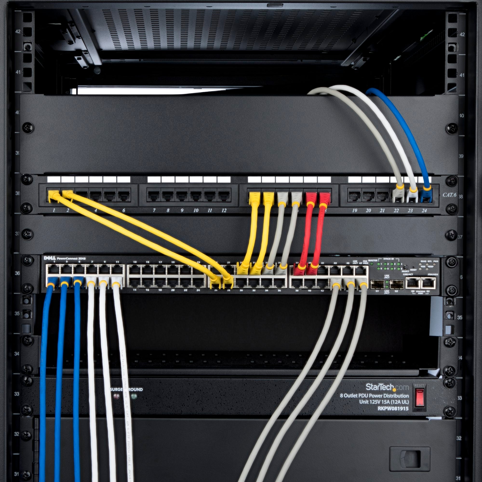 White CAT6a Ethernet Cable, Snagless RJ45, 10GbE, 100W PoE++, S/FTP, LSZH, 27AWG Pure Bare Copper Wire, 500MHz, Shielded Network Patch Cord w/Strain Reliefs, Fluke Tested/ETL Verified