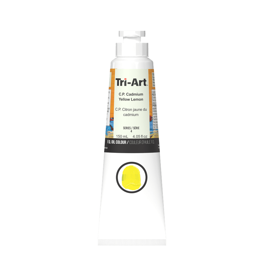 Tri-Art Oil Colours - C.P. Cadmium Yellow Lemon