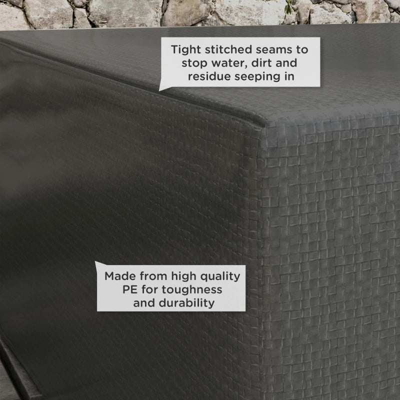 Large Patio Furniture Covers, Outdoor Furniture Covers, Garden Set Protector Waterproof Anti-UV Protection, Grey