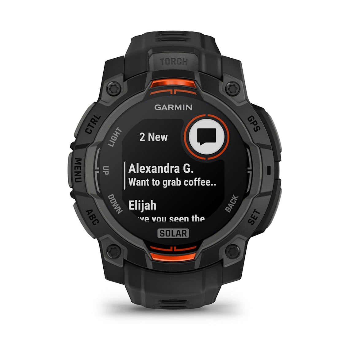 Instinct® 3 – 45 mm Solar Black