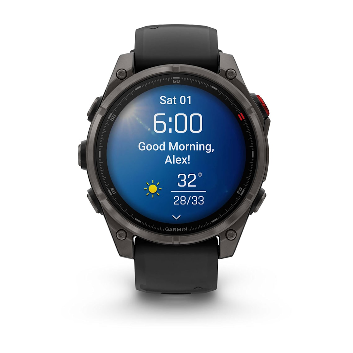 fēnix® 8 Pro – 47 mm AMOLED Carbon Gray DLC Titanium