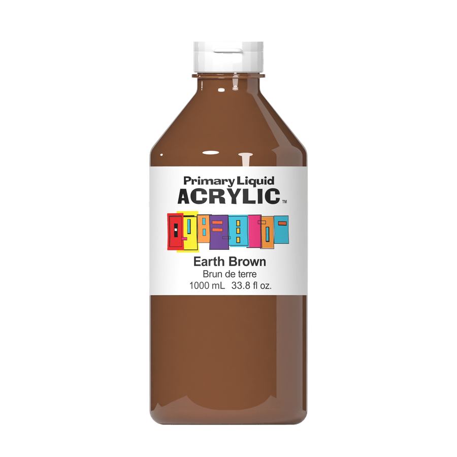 Primary Liquid Acrylic - Earth Brown