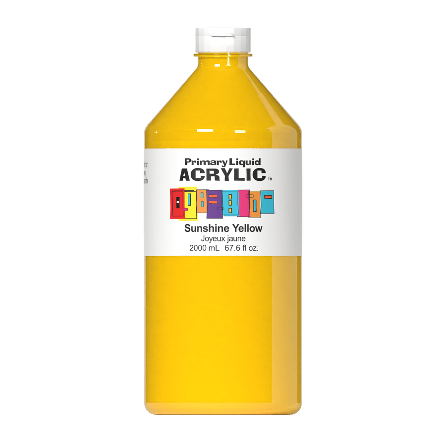 Primary Liquid Acrylic - Sunshine Yellow