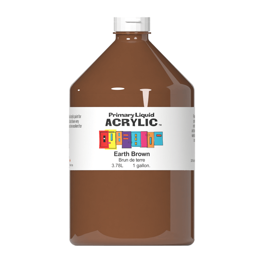 Primary Liquid Acrylic - Earth Brown