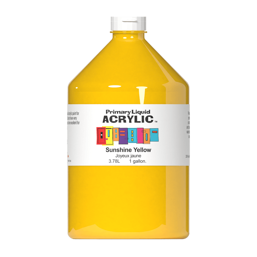 Primary Liquid Acrylic - Sunshine Yellow