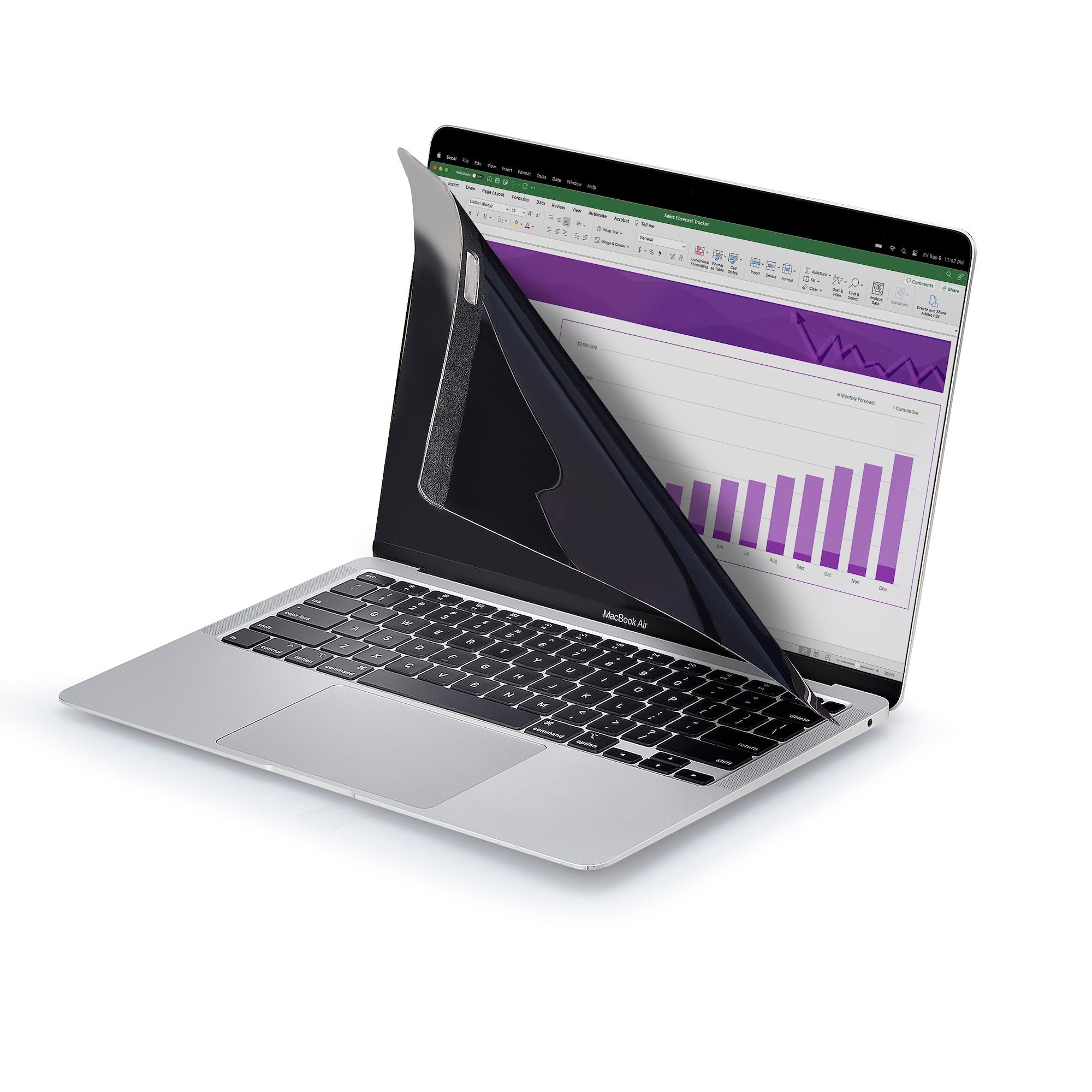 15-inch MacBook Pro & MacBook Air Magnetic Laptop Privacy Screen, Blue Light Screen Protector, Reversible Anti-Glare Matte or Glossy Sides, Laptop Privacy Filter - TAA