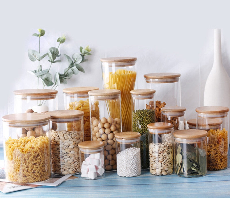 Mason Glass Storage Containers