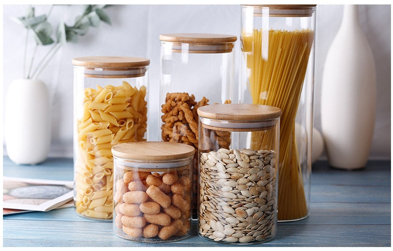 Mason Glass Storage Containers