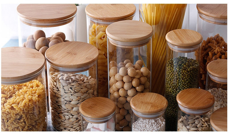 Mason Glass Storage Containers