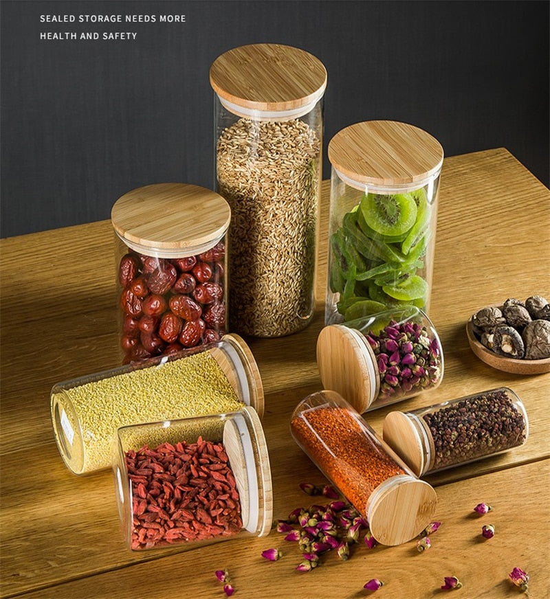 Mason Glass Storage Containers