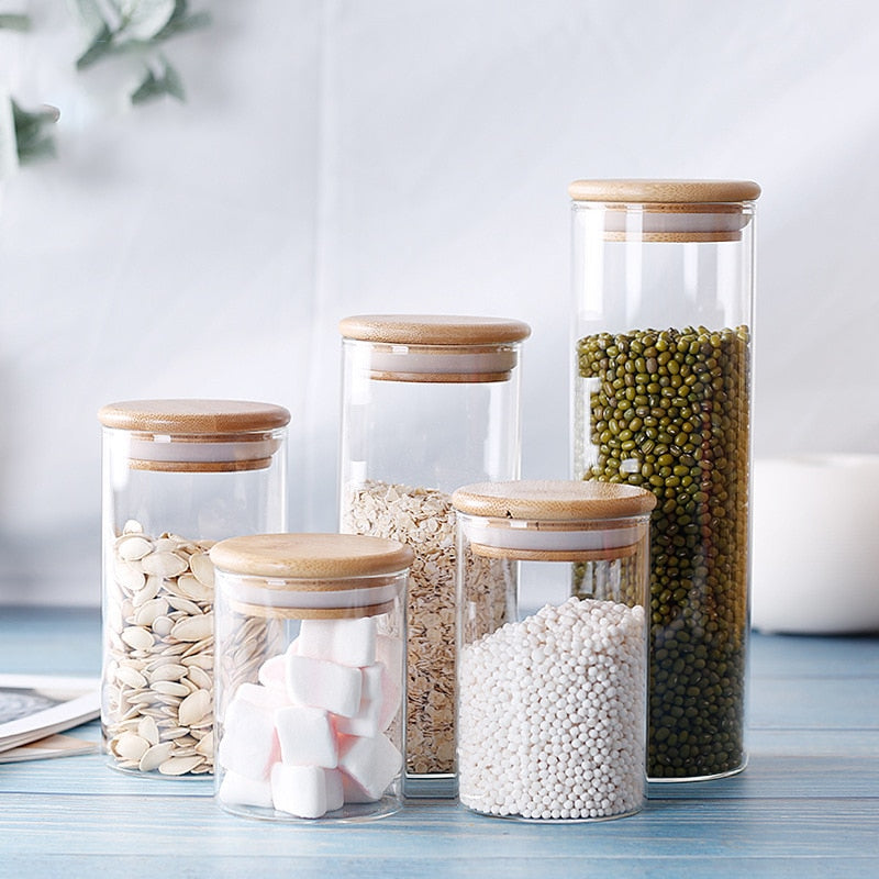 Mason Glass Storage Containers