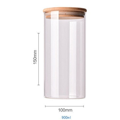 Mason Glass Storage Containers