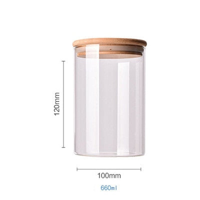 Mason Glass Storage Containers
