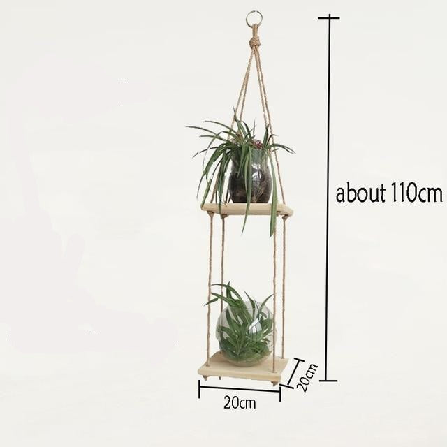 Macrame Wall Shelf