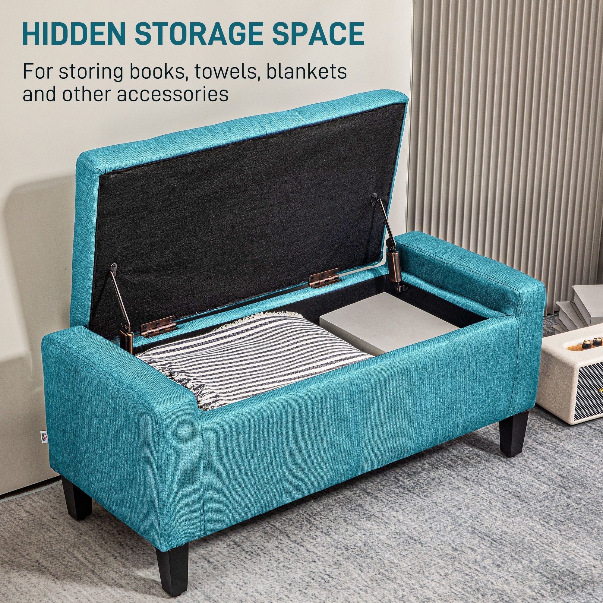 HOMCOM Modern Sideboard Buffet Cabinet Drawers Adjustable Shelves Dining Room Tables White Furniture