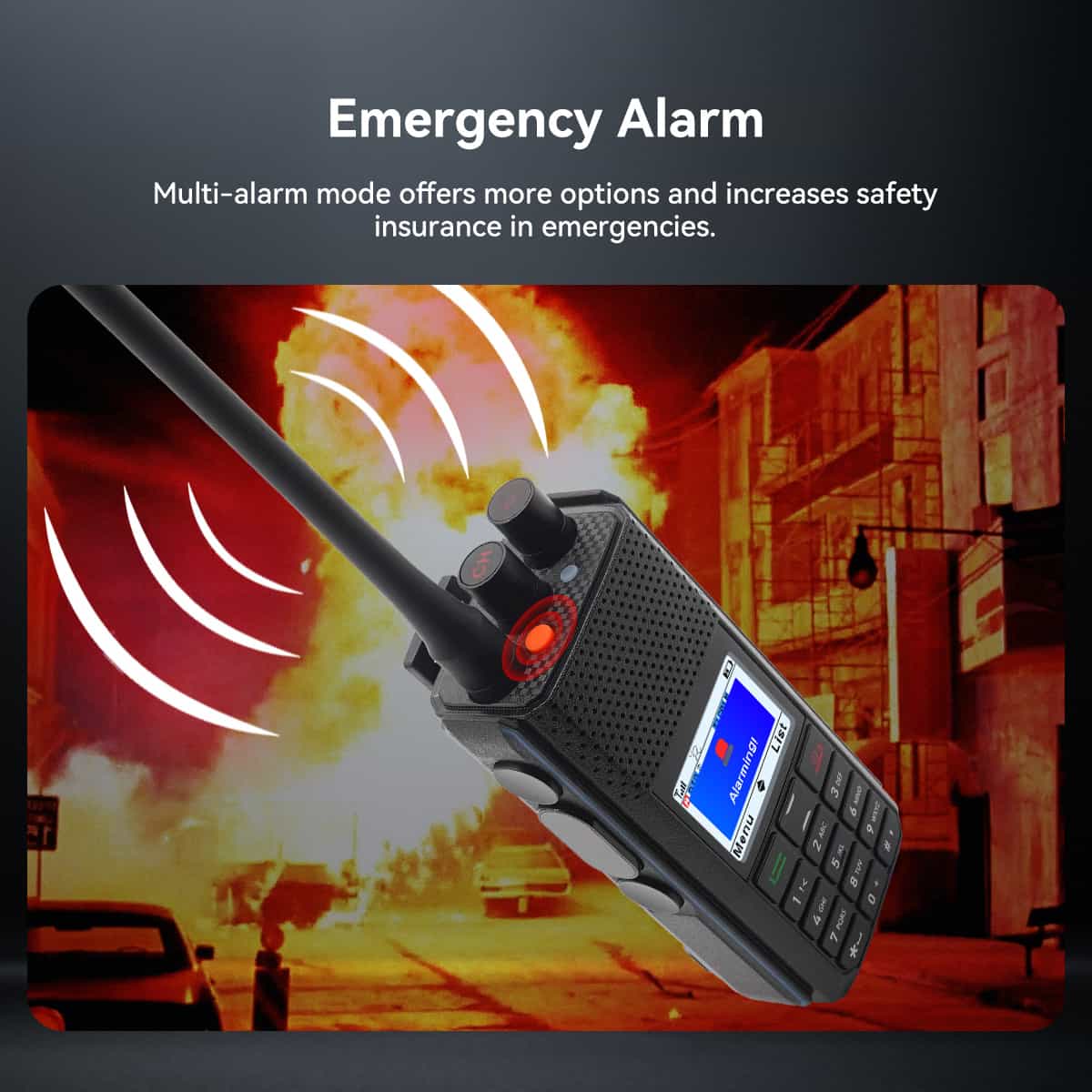 Retevis Ailunce H1 6W GPS APRS Dual Band DMR Amateur Ham Radio