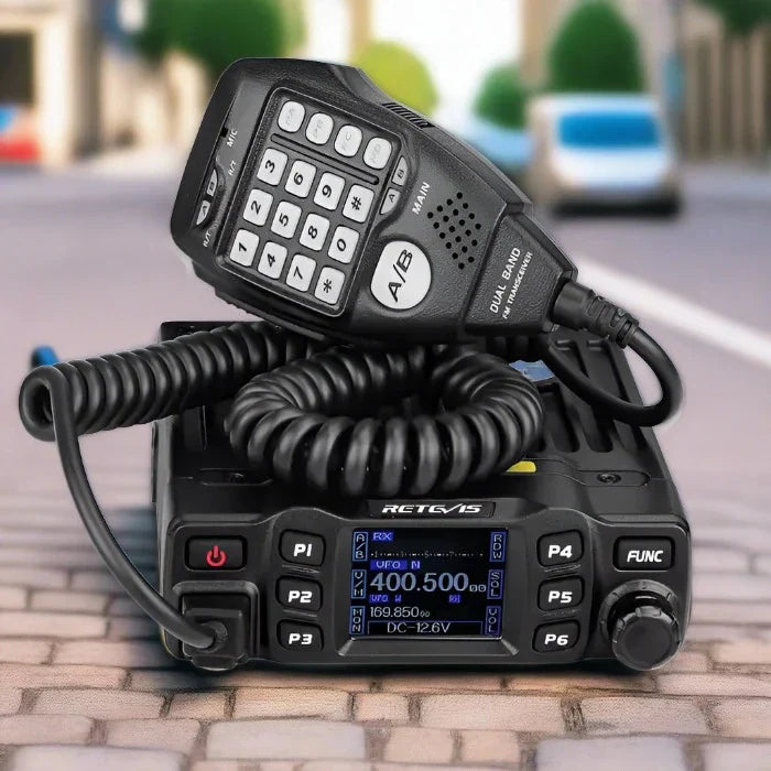 Retevis RT95 FCC Dual Band Mobile Amateur Ham Radio
