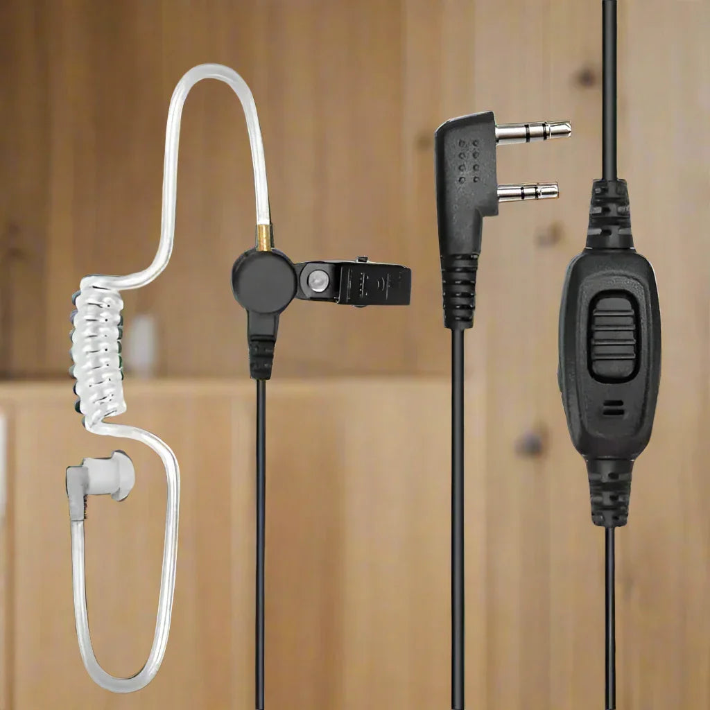 Retevis "Secret Service" Covert Acoustic Tube Earpiece Headset Microphone