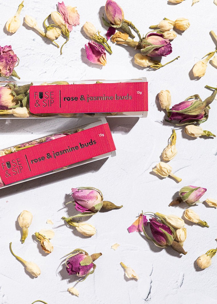 Rose & Jasmine Flower Garnish