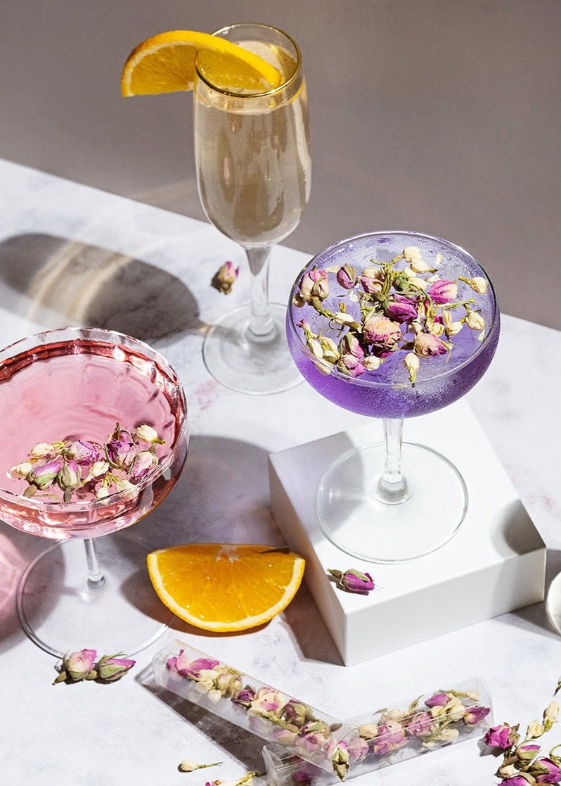 Rose & Jasmine Flower Garnish