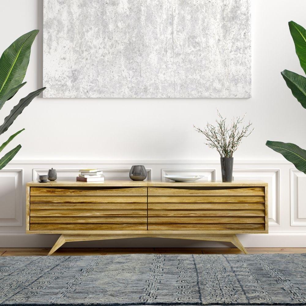 Ocean Woven Wool 6X9 Rug