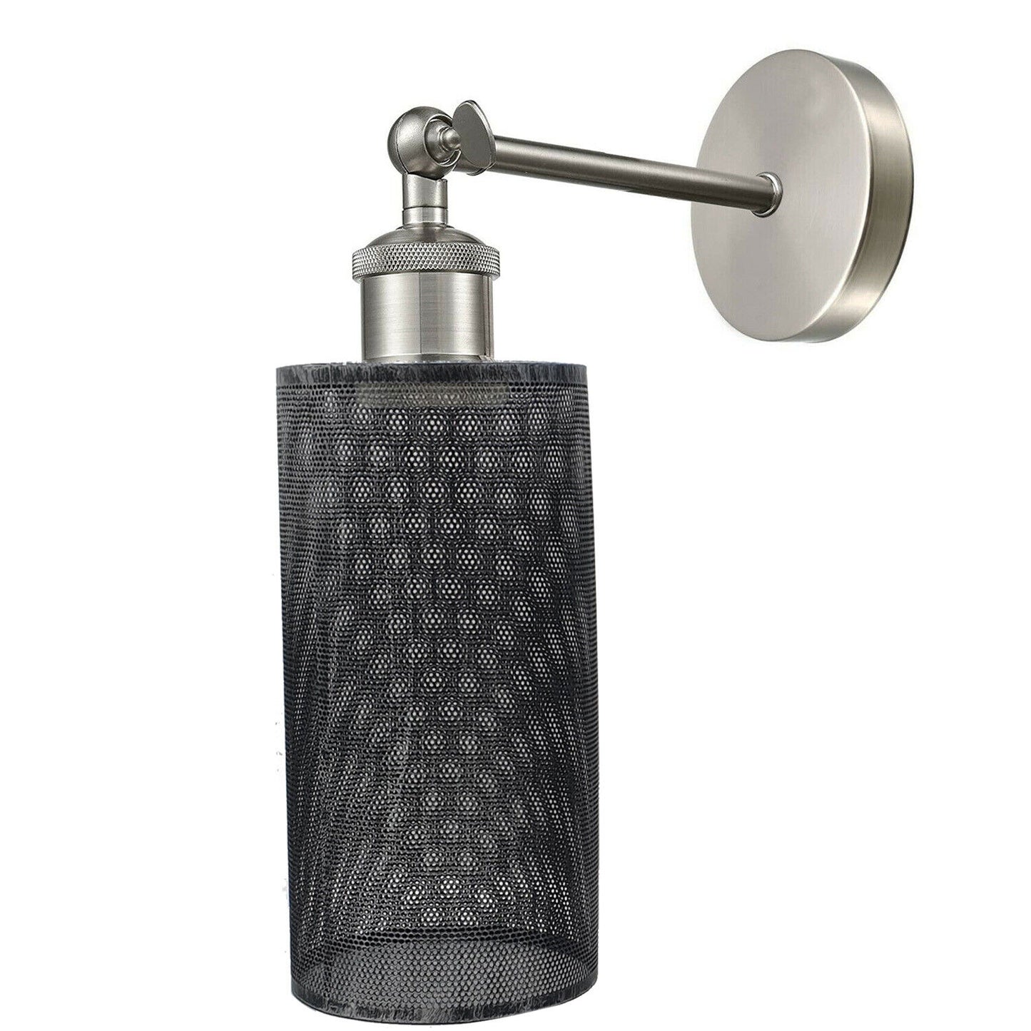 Adjustable Angle Wall Mounted Metal Cage Wall Lights for Bedroom~1849