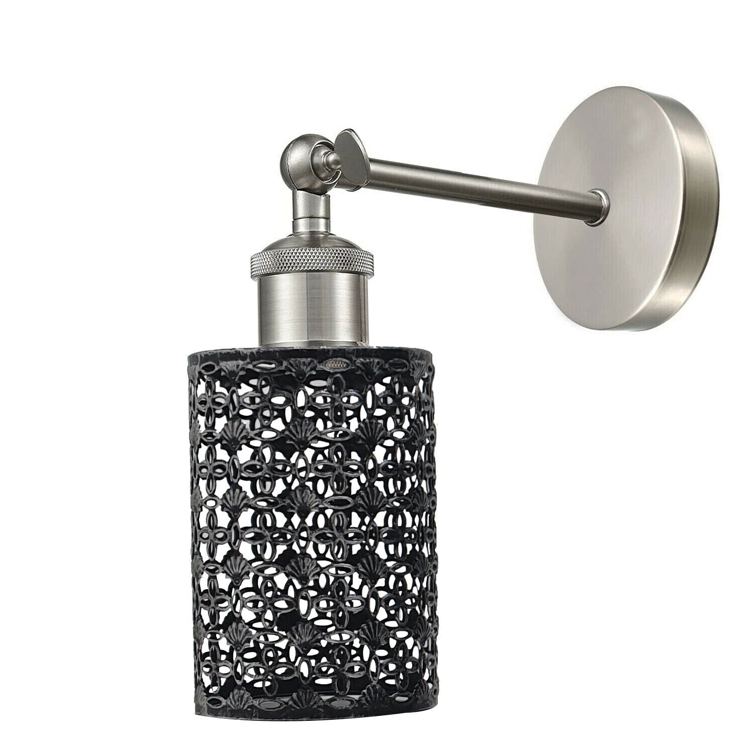 Adjustable Angle Wall Mounted Metal Cage Wall Lights for Bedroom~1848