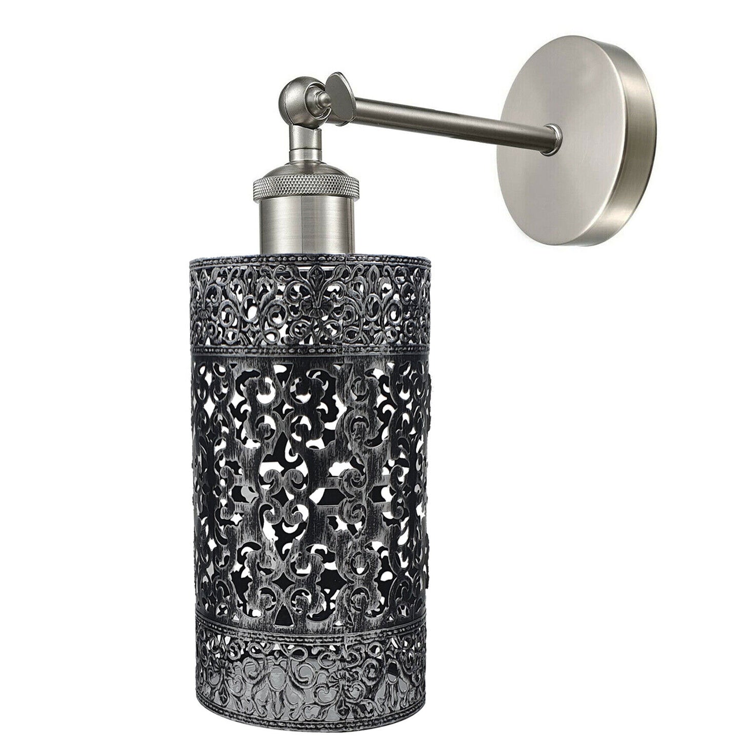 Adjustable Angle Wall Mounted Metal Cage Wall Lights for Bedroom~1850