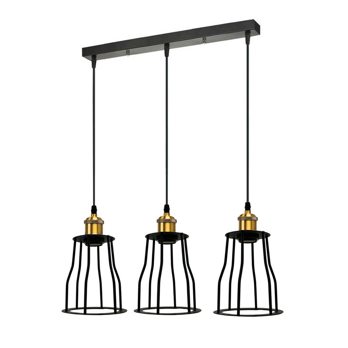Modern 3-Wire Cage Ceiling Pendant Light~1422