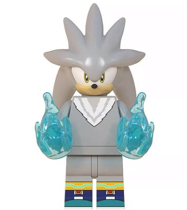 Minifigure - Sonic the Hedgehog - Silver