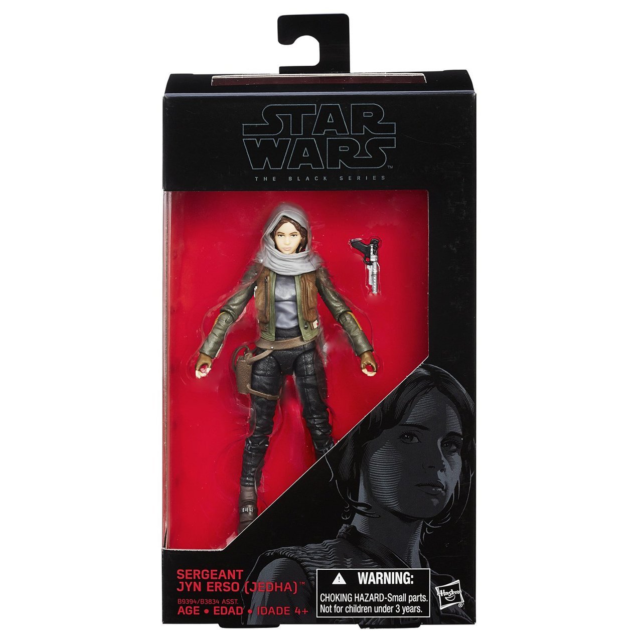 Star Wars The Black Series 6 Inch Rogue One - Sergeant Jyn Erso (Jedha)