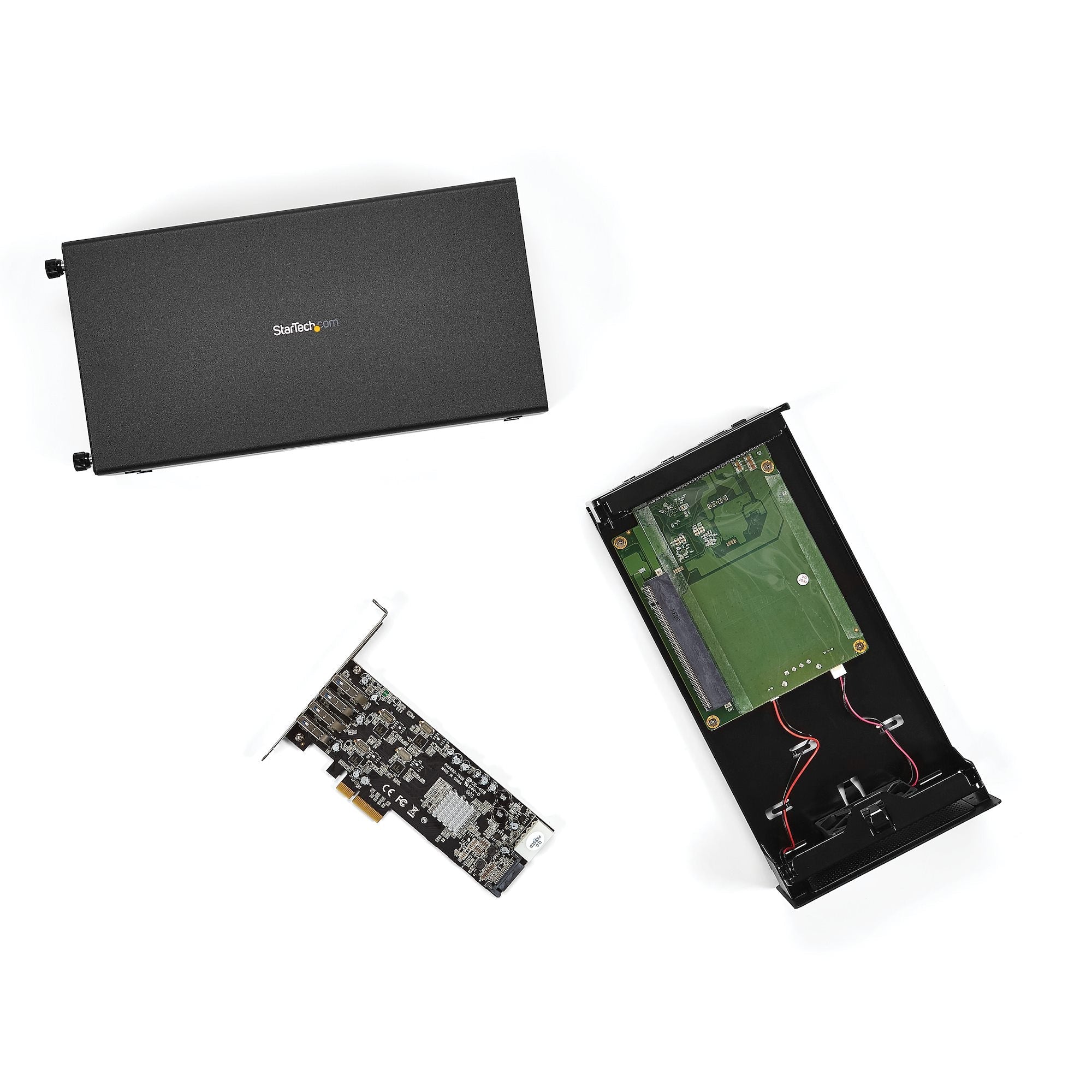 Thunderbolt 3 PCIe Expansion Chassis, External Enclosure with One PCI Express Slot, PCIe Box for Laptops/Desktops/All-In-Ones, 5K/4K Output Via TB3/DP Ports, TAA Compliant