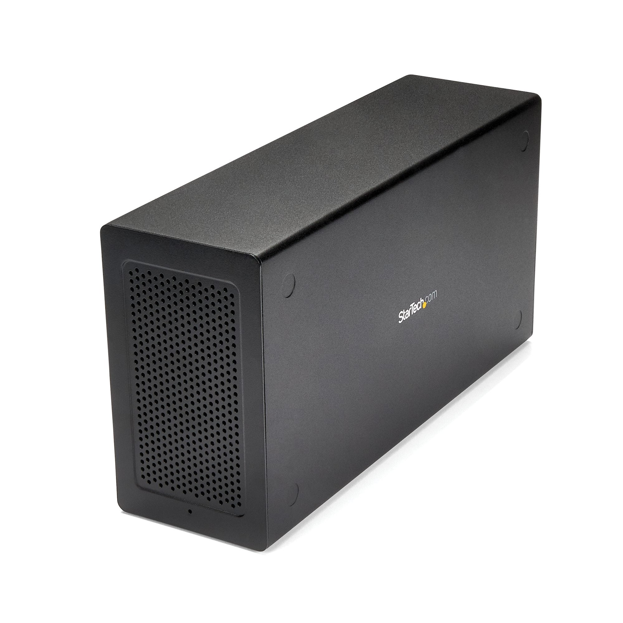 Thunderbolt 3 PCIe Expansion Chassis, External Enclosure with One PCI Express Slot, PCIe Box for Laptops/Desktops/All-In-Ones, 5K/4K Output Via TB3/DP Ports, TAA Compliant