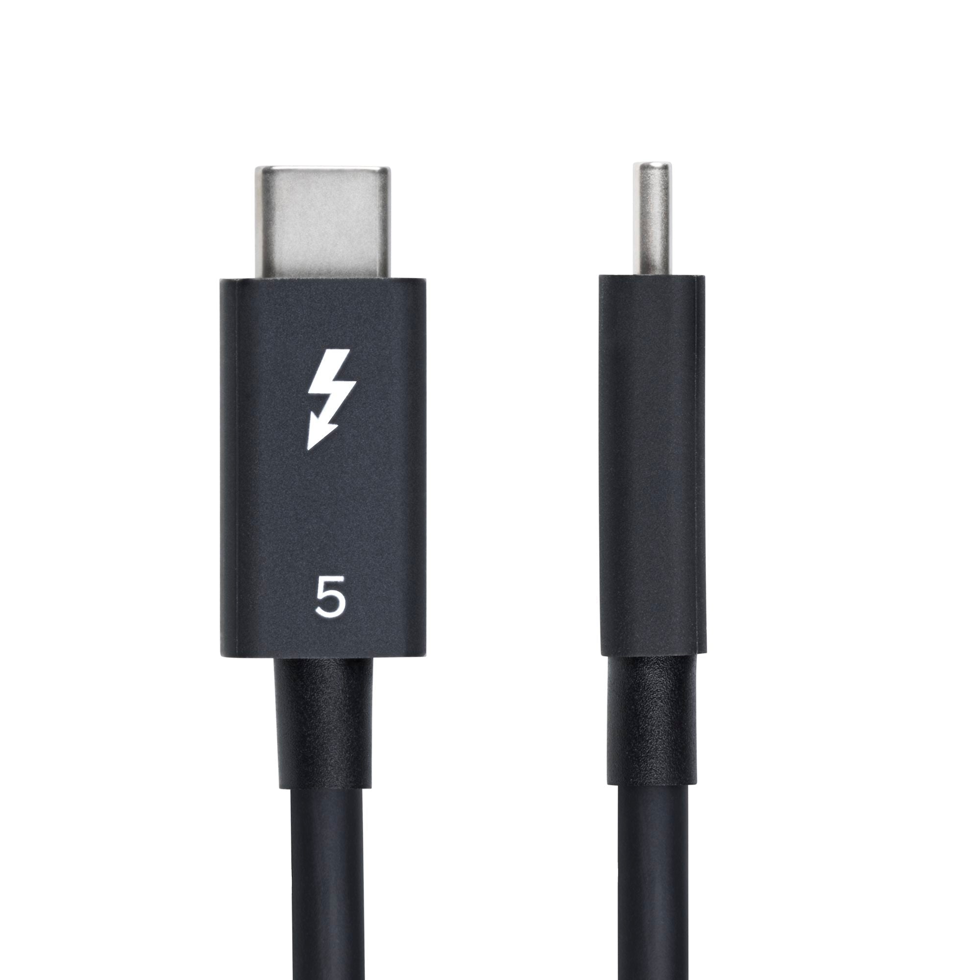 Thunderbolt 5 Cable, 80Gbps/Up to 120Gbps, 240W PD, 8K 60Hz, Certified Thunderbolt Cable - Compatible w/Thunderbolt 4/USB4/USB-C
