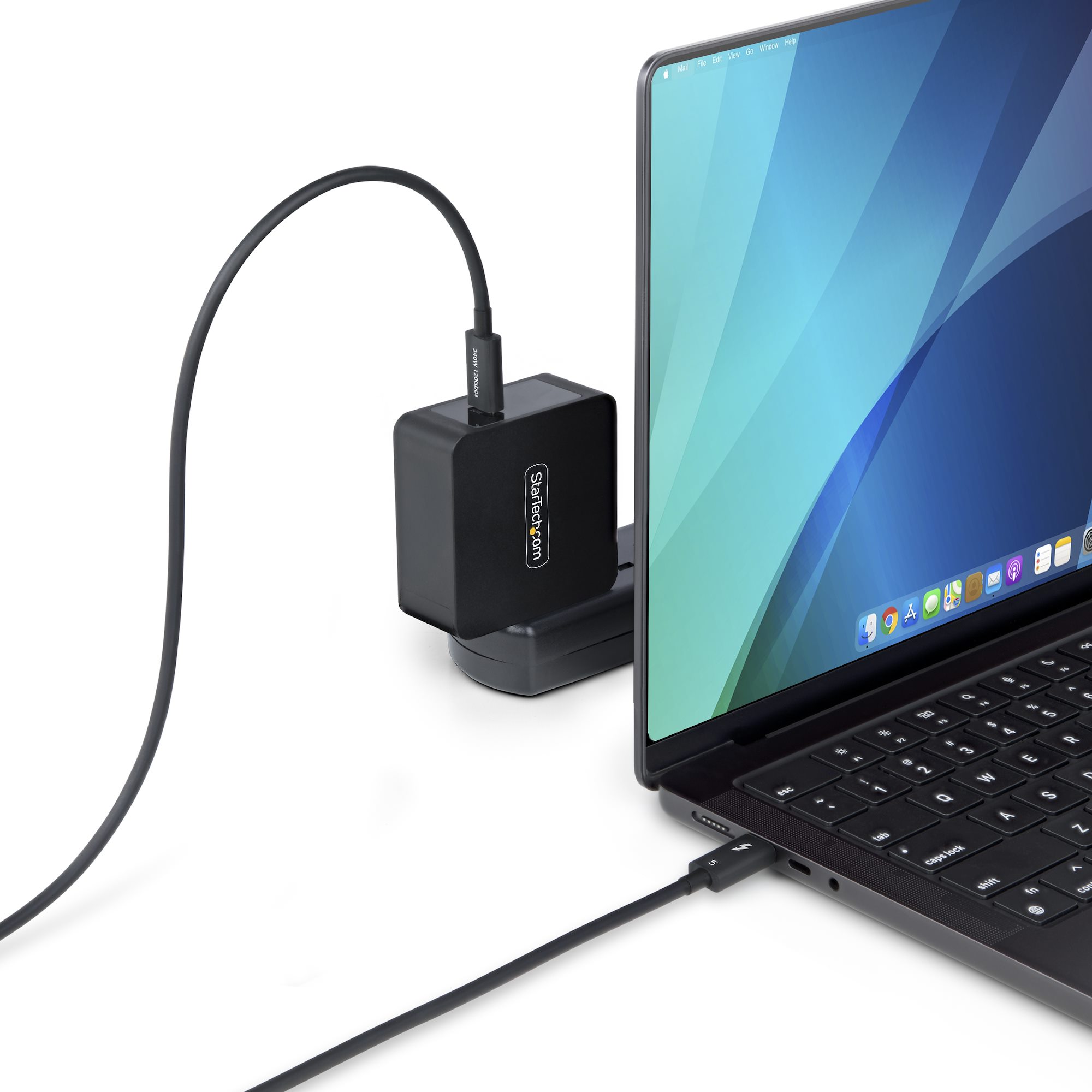 Thunderbolt 5 Cable, 80Gbps/Up to 120Gbps, 240W PD, 8K 60Hz, Certified Thunderbolt Cable - Compatible w/Thunderbolt 4/USB4/USB-C
