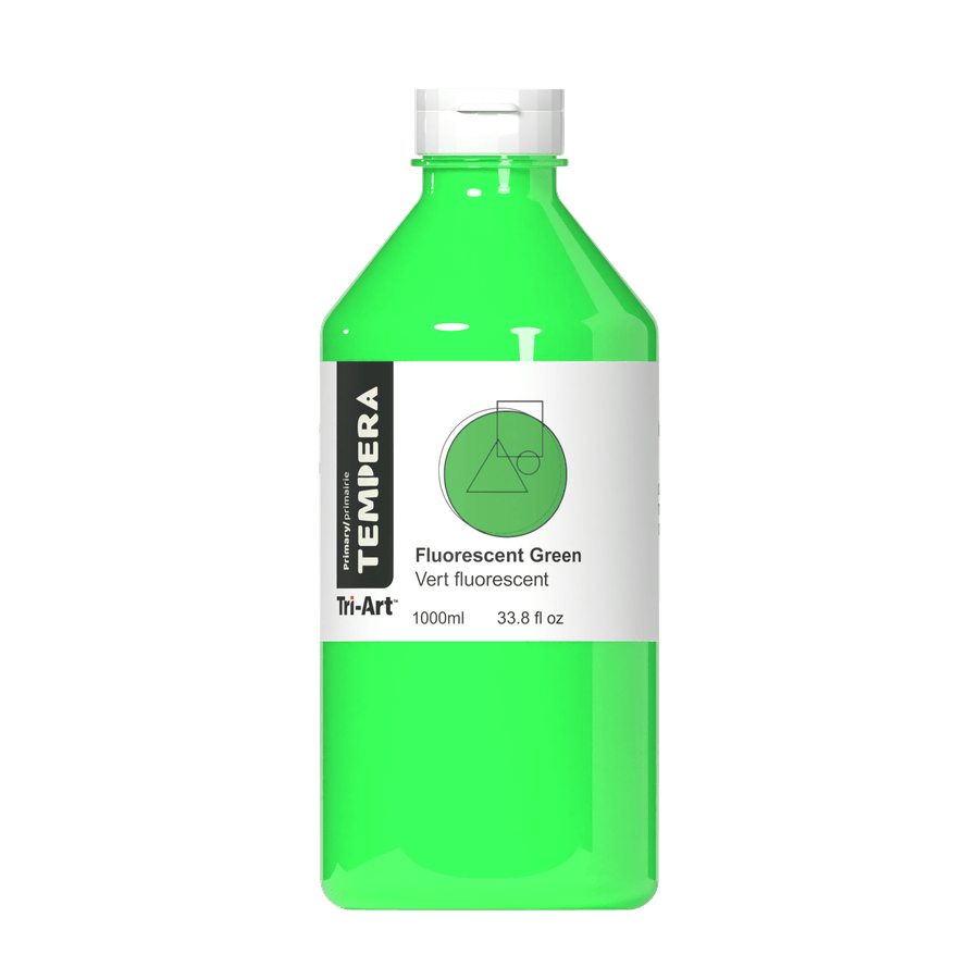 Primary Liquid Tempera - Fluorescent Green
