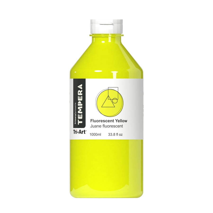 Primary Liquid Tempera - Fluorescent Yellow