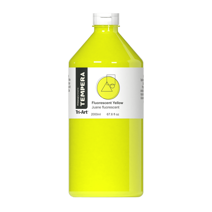 Primary Liquid Tempera - Fluorescent Yellow