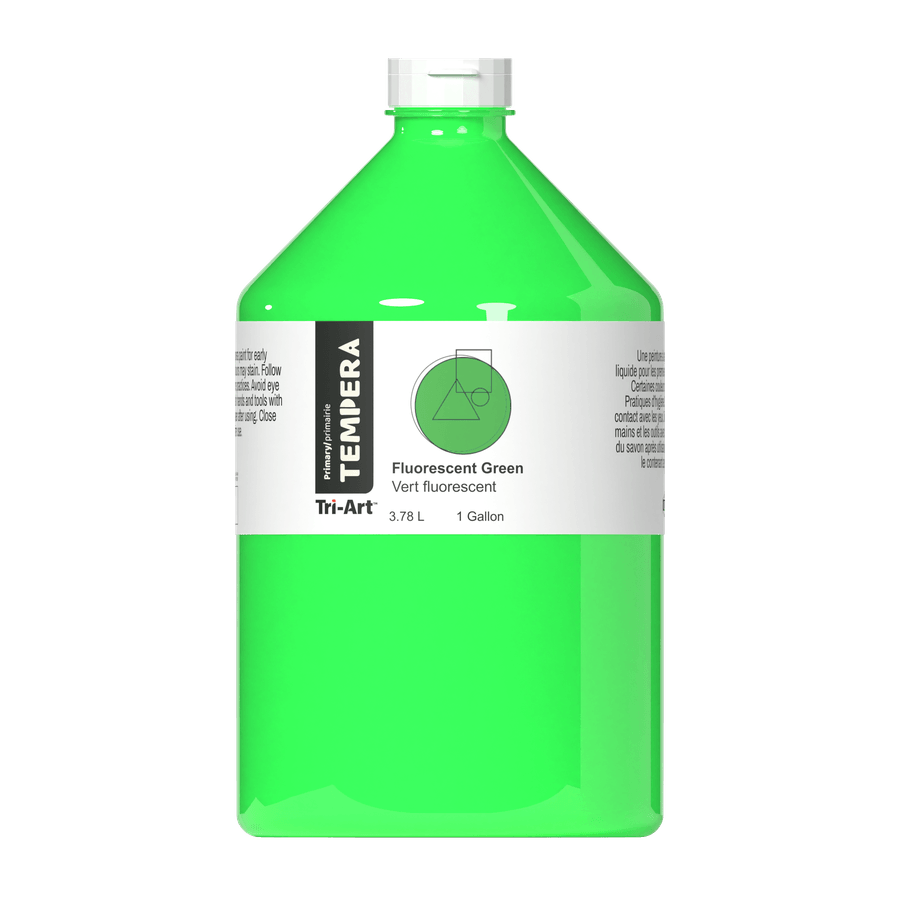 Primary Liquid Tempera - Fluorescent Green