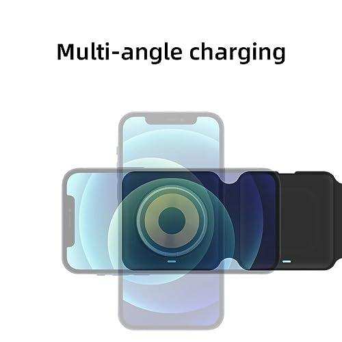 TUTT 3 in 1 Wireless Magnetic Foldable Charger Station Compatible with iPhone