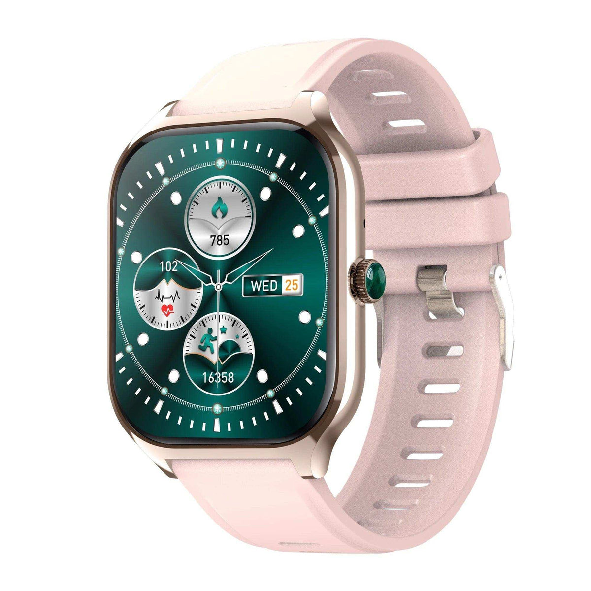 TUTT Smartwatch for Men and Women, 2.01” Dial, Waterproof, Bluetooth Calling, Blood Oxygen & Heart Rate Monitor LX7
