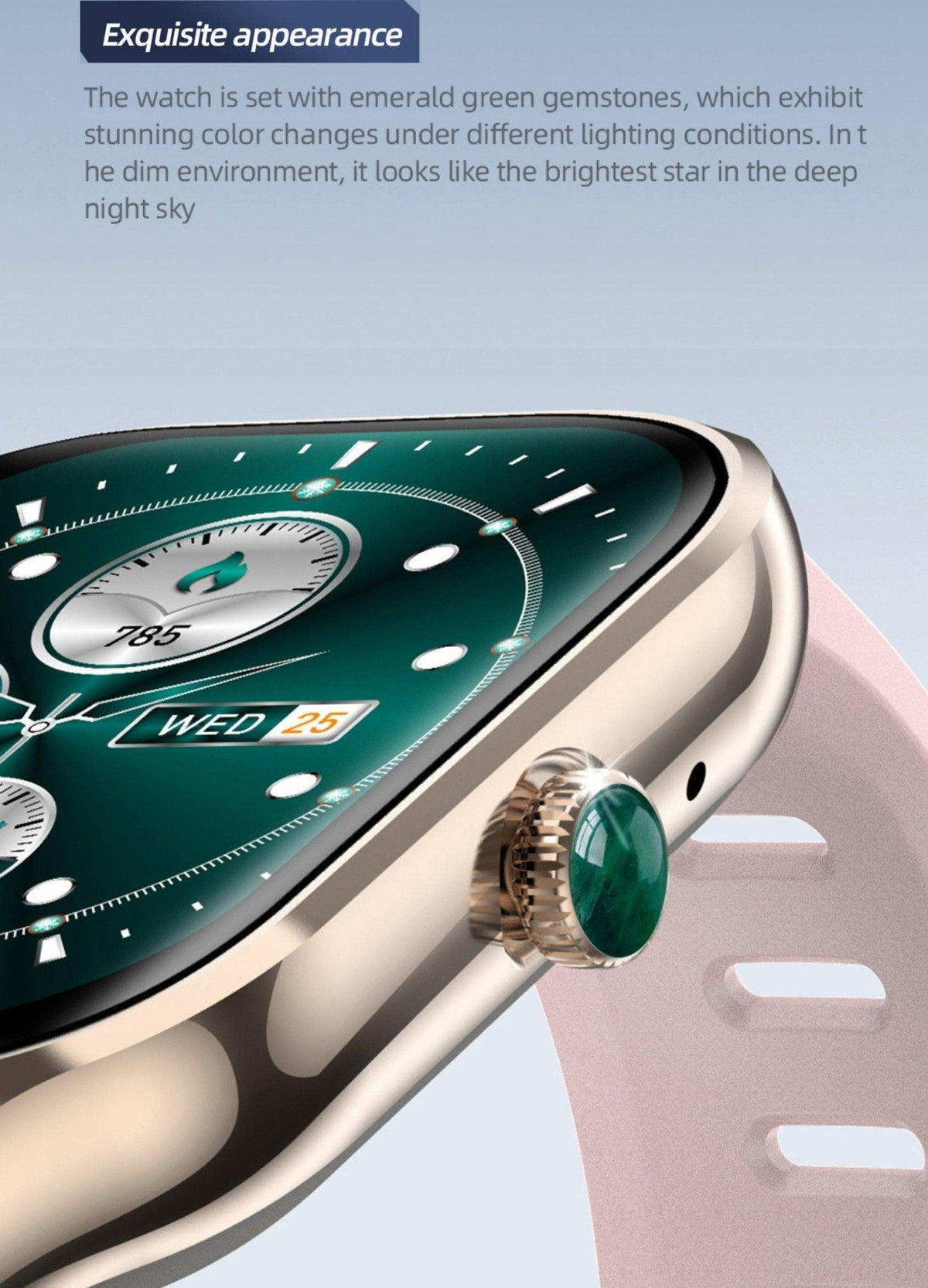 TUTT Smartwatch for Men and Women, 2.01” Dial, Waterproof, Bluetooth Calling, Blood Oxygen & Heart Rate Monitor LX7