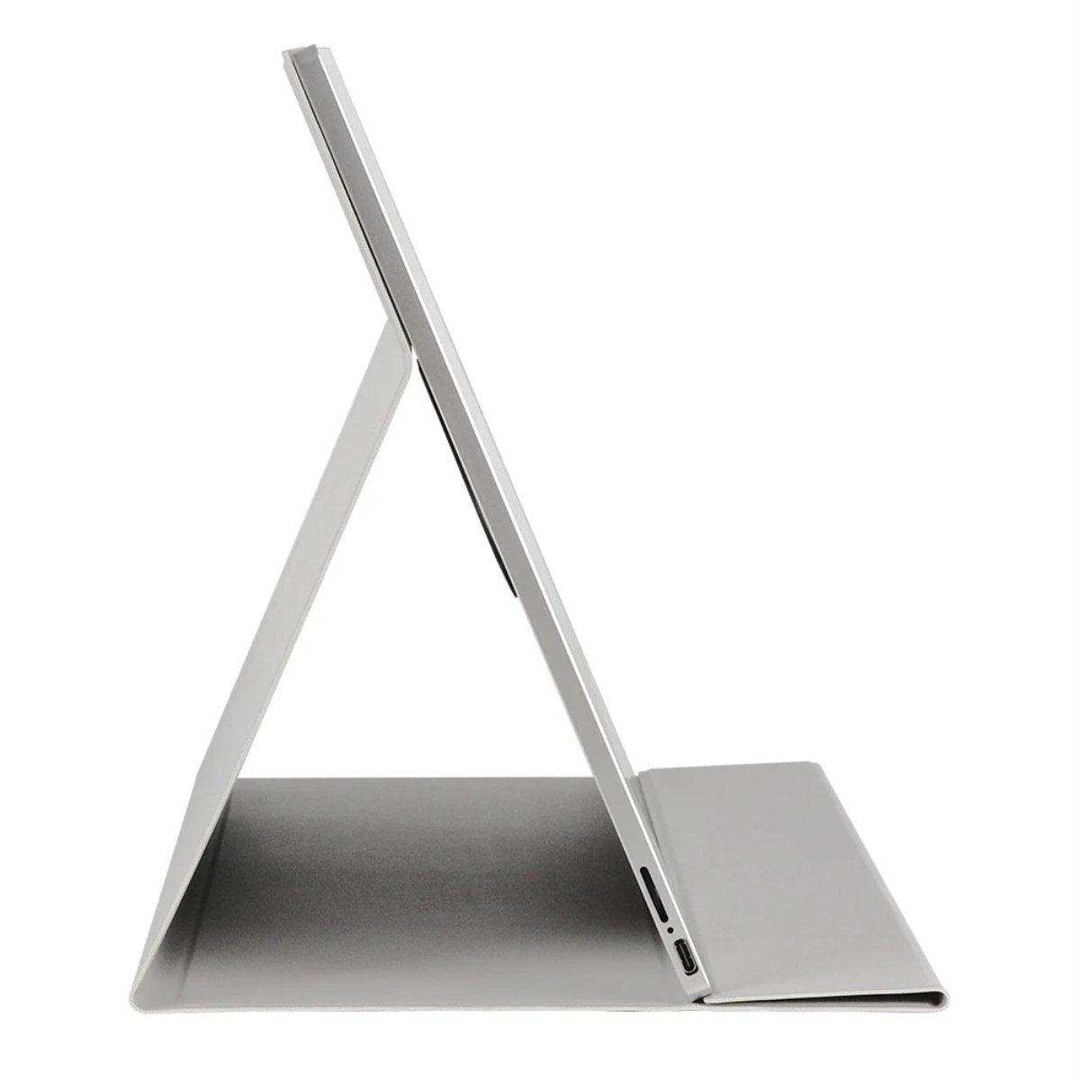 TUTT 16” Portable Touchscreen Monitor FHD IPS | Stand & Case | Built-in Speaker | Aluminum Frame