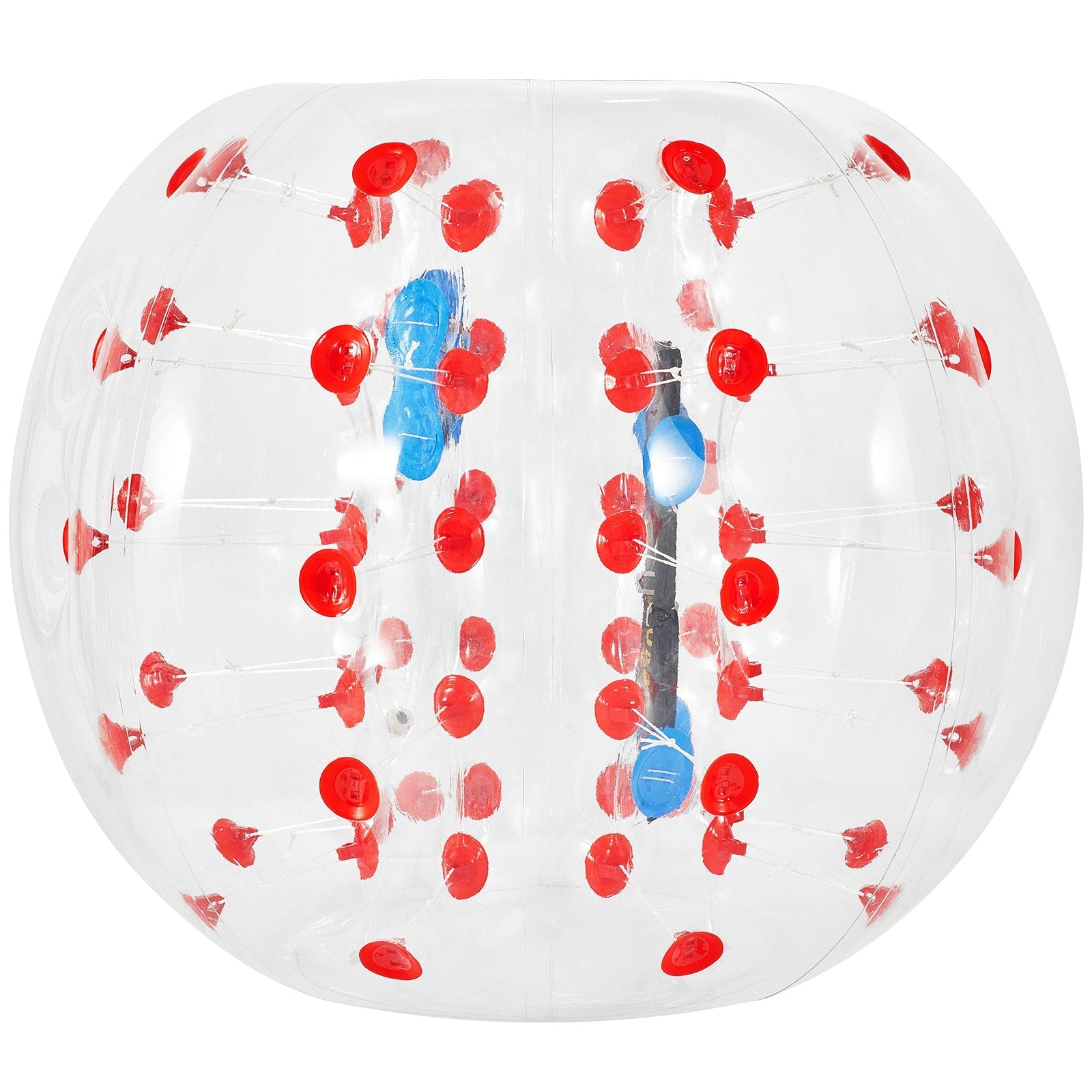 VEVOR Inflatable Bumper Ball 5 FT / 1.5M Diameter, Bubble Soccer Ball, Blow It Up in 5 Min, Inflatable Zorb Ball for Adults or Children (5 FT, Red Dot )