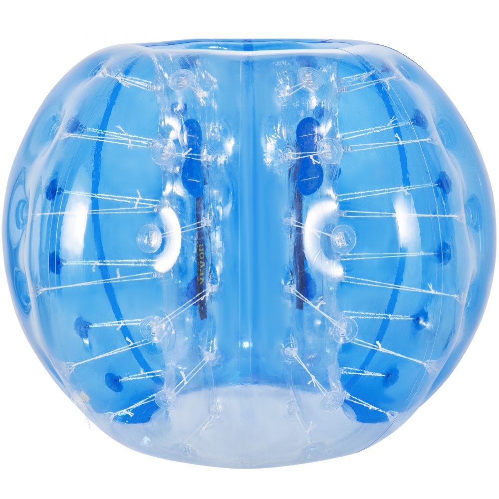 VEVOR Inflatable Bumper Ball 5 FT / 1.5M Diameter, Bubble Soccer Ball, Blow It Up in 5 Min, Inflatable Zorb Ball for Adults or Children (5 FT, Blue)