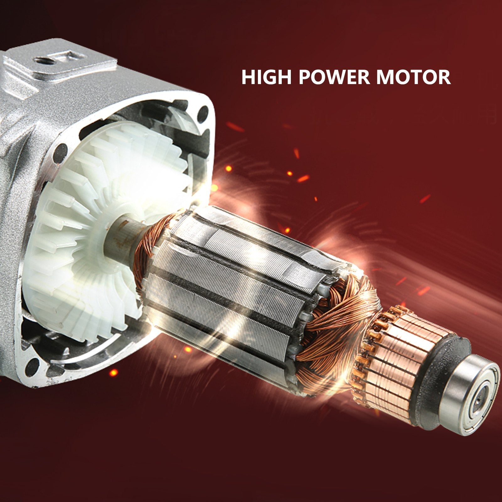 VEVOR 1200W Burnishing Polishing Machine 500-3000 RPM Handle Polishing Machine 110V Wheel Polisher Sander Wire Drawing Machine with 1 Wheel (1200W)